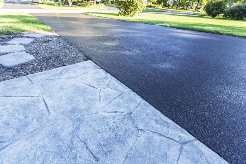 Black Asphalt Driveway